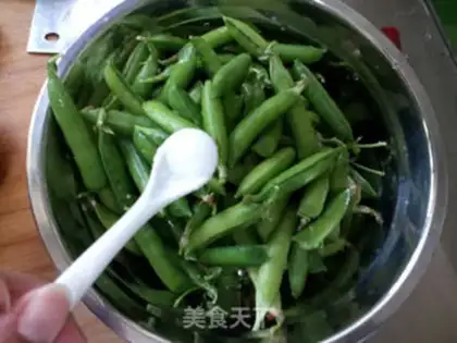 Make Steam peas step 1