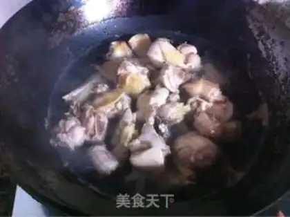 Make Potato noodles with chicken step 0