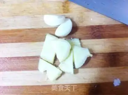 Make Potato noodles with chicken step 1