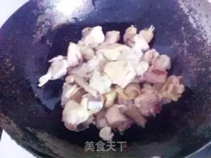 Make Potato noodles with chicken step 3