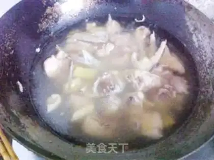 Make Potato noodles with chicken step 5