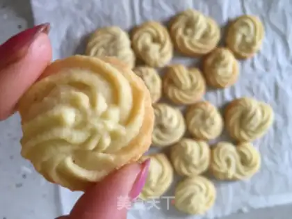 Make Butter cookies step 9