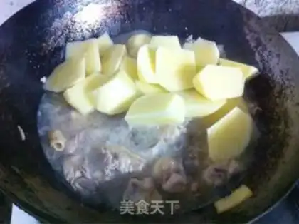 Make Potato noodles with chicken step 8