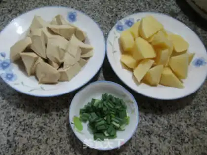 Make Potato chicken step 0