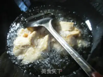 Make Potato chicken step 1