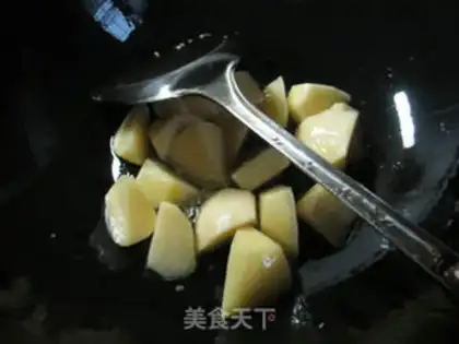 Make Potato chicken step 2