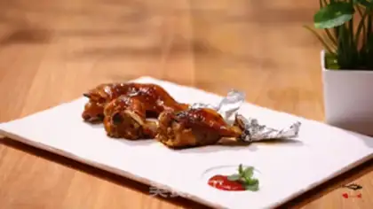 Make Chicken wing buns step 9