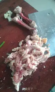Make Chicken calf step 4