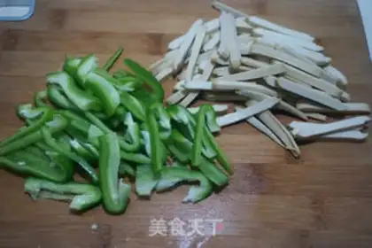 Make Cream pepper tofu dry step 5