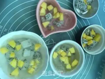 Make ♪ White, pink, fruity ♪ step 4