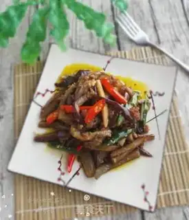 Make Spicy pork and eggplant step 6