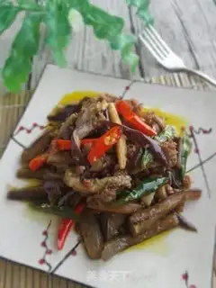 Make Spicy pork and eggplant step 7