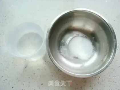 Make Crystal ice powder step 1