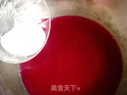 Make Crystal ice powder step 2