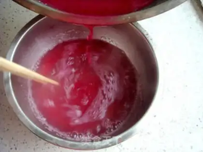 Make Crystal ice powder step 4