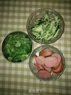 Make Cold noodles step 2