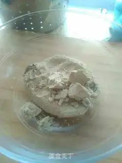 Make Green bean cake step 1