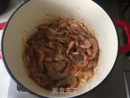 Make Spicy boiled shrimp step 4