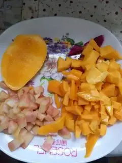 Make Butter fruit cake step 1
