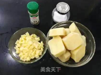 Make Potato gold step 0