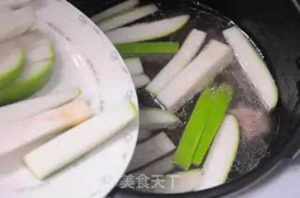 Make ♪ Quite a tiara soup ♪ step 6