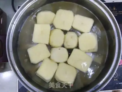 Make Potato gold step 1