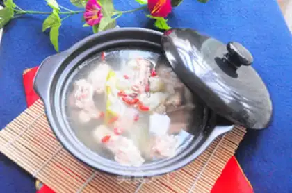 Make ♪ Quite a tiara soup ♪ step 8