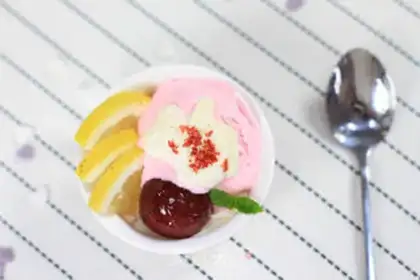 Make Strawberry ice cream step 11