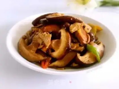 Make Pepper fried mushrooms step 6