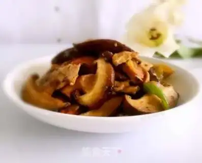 Make Pepper fried mushrooms step 7