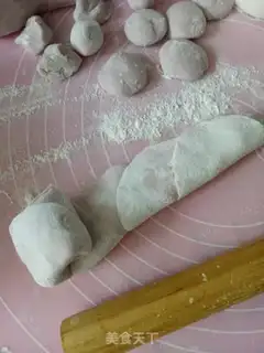 Make Potato roses holding eggs and dumplings step 12