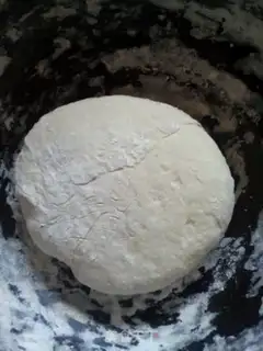 Make Peas buns step 0
