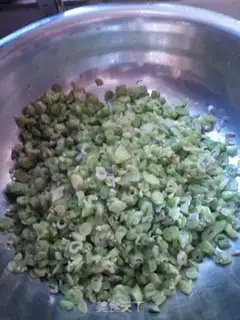 Make Peas buns step 2