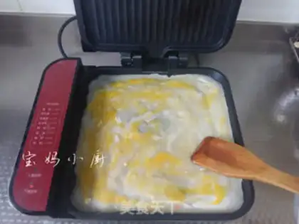 Make Egg burrito step 6