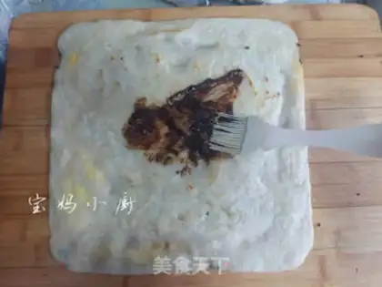Make Egg burrito step 9