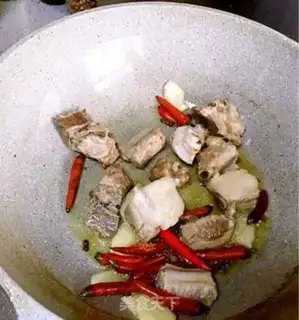 Make Red burn ribs step 1