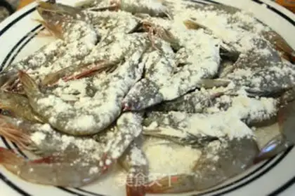Make Shrimp with pepper salt sauce step 5