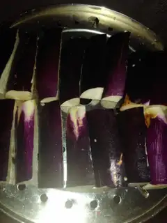 Make Steam eggplant step 0