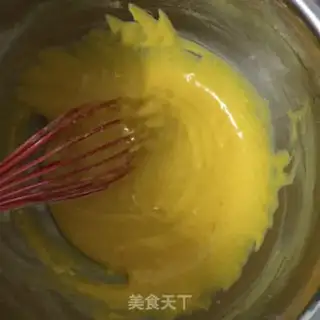 Make A lemon egg, Madeleine step 5