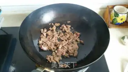 Make Scrambled beef step 2