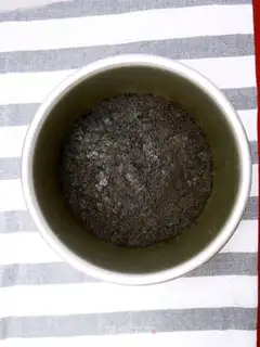 Make Gradual blueberry frozen cheese step 2