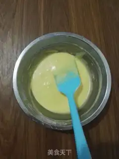 Make Black sesame ricin cake step 5