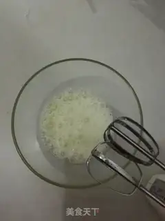 Make Black sesame ricin cake step 6
