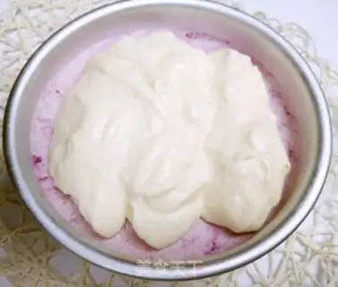 Make Gradual blueberry frozen cheese step 6