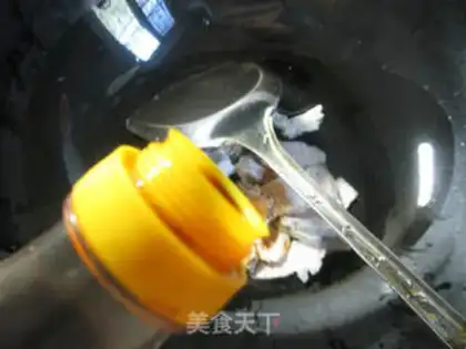 Make Porridge pork and cheese step 1