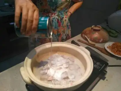 Make Coconut and tacos and grass step 3