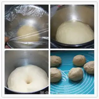 Make Blueberry ladle bread step 1
