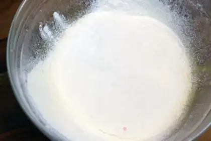 Make Olympic theme cake roll step 3
