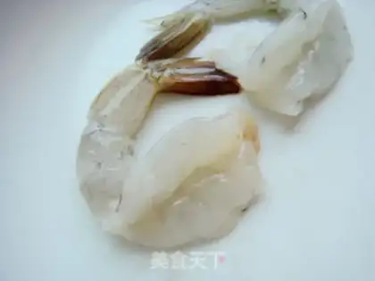 Make Gold-based prawn step 1