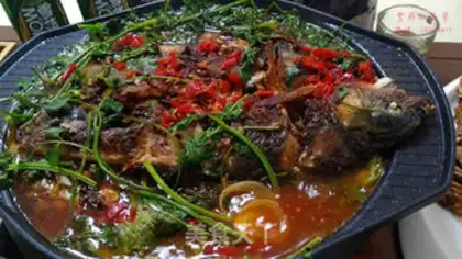 Make Family version of the Manzhou fish step 15